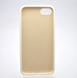 Чехол накладка Silicone Case Full Cover для iPhone 7/8/SE 2020 Белый