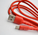 Кабель Hoco X30 Star USB-Type-C 1.2m Красный