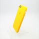 Чохол накладка Silicon Case for iPhone 6G/6S Yellow Copy