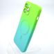 Чехол накладка с MagSafe Bright Case для Apple iPhone 12 Pro Max Green-Turquoise