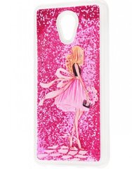 Чохол з переливаючимися блискітками Lovely Stream для Xiaomi Mi8 Lite/Mi8 Youth girl in pink dress