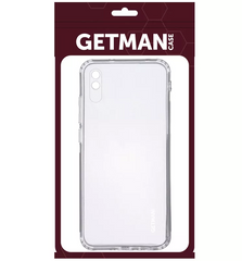 Силиконовый прозрачный чехол накладка TPU Getman для Xiaomi Redmi 9A Transparent/Прозрачный