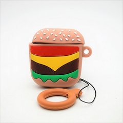 Чехол объемный 3d Cute Case для Apple AirPods Burger