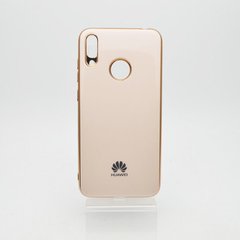 Чохол глянцевий з логотипом Glossy Silicon Case для Huawei Y7 2019 / Y7 Prime 2019 Gold
