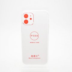 Чехол накладка WXD для iPhone 12 mini Прозрачный