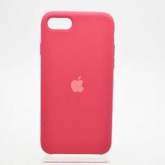 Чехол накладка Silicon Case для iPhone 7/8/SE 2 (2020) Rose Red