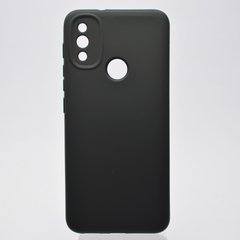 Чехол накладка Full Silicone Cover для Motorola E20 Black