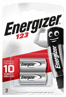 Батарейка Energizer 123A Lithium 3V