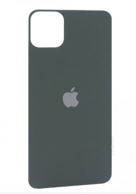 Защитное стекло Matte all coverage Back на iPhone 11 Pro Max Green (на заднюю крышку)