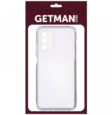 Силиконовый прозрачный чехол накладка TPU Getman для Samsung A235 Galaxy A23 Transparent/Прозрачный