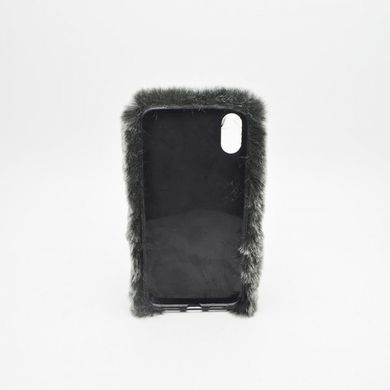 Чохол хутряний FUR для iPhone X/iPhone XS 5.8" Grey