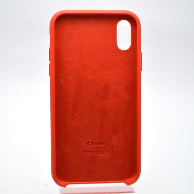 Чехол накладка Silicon Case для iPhone Xr Red/Красный