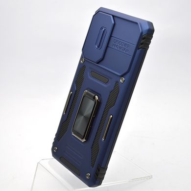 Чехол противоударный Armor Case CamShield для Samsung A736 Galaxy A73 Blue Синий