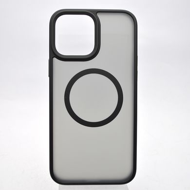 Чохол накладка Metal Buttons з MagSafe для iPhone 13 Pro Max Black/Чорний