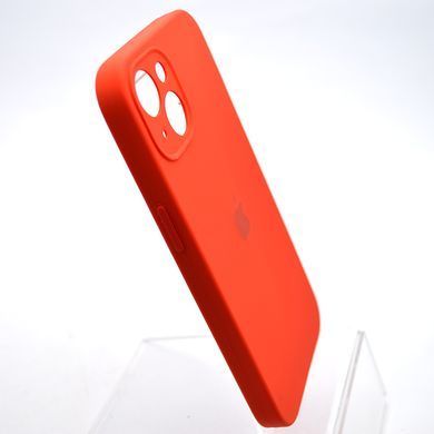 Силиконовый чехол накладка Silicon Case Full Camera для iPhone 15 Red