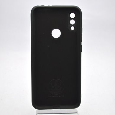 Силиконовый чехол накладка Silicone Case Full Camera Lakshmi для Xiaomi Redmi Note 7 Black/Черный