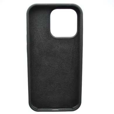 Чехол накладка Silicon Case Full Cover для iPhone 14 Pro Charcoal Gray
