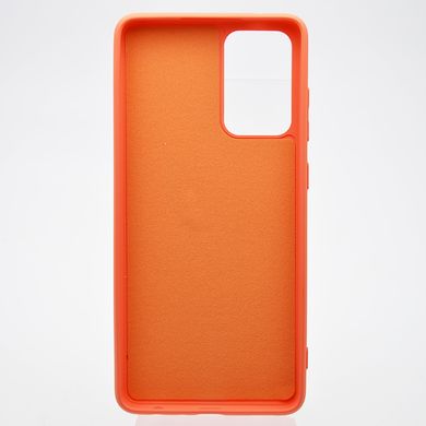 Чехол накладка Soft Touch TPU Case для Samsung A725 Galaxy A72 Orange/Оранжевый