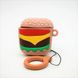 Чехол объемный 3d Cute Case для AirPods Burger