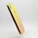 Чехол градиент хамелеон Silicon Crystal for iPhone XS Max Light Yellow