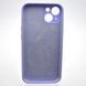 Силіконовий чохол накладка Silicon Case Full Camera для iPhone 15 Lilac