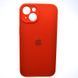 Силиконовый чехол накладка Silicon Case Full Camera для iPhone 15 Red