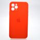 Чехол силиконовый с квадратными бортами Silicone case Full Square для iPhone 11 Red Красный
