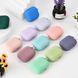 Чехол накладка Silicon Case with microfiber для Apple AirPods 4 Black