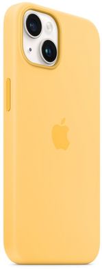 Чохол накладка для iPhone 14 (6.1) Silicone Case with MagSafe Sunglow