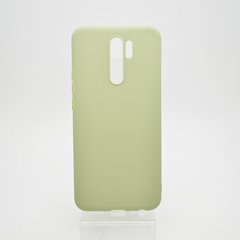 Чохол накладка Silicon Case Full Cover для Xiaomi Redmi 9 Green/Салатовий
