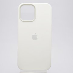 Чехол накладка Silicon Case для iPhone 12 Pro Max White (тех.пакет)