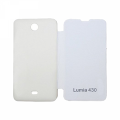 Чехол книжка СМА Original Flip Cover Microsoft 430 Lumia White