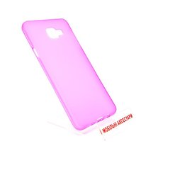 Чохол накладка Original Silicon Case Samsung A710/A7 (2016) Pink