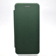 Чехол книжка Premium ART для Samsung A035 Galaxy A03 Dark Green/Зеленый