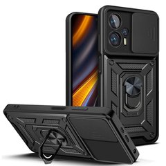 Чохол накладка Armor Case CamShield для Xiaomi Poco X4 GT Black