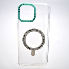 Чехол накладка с MagSafe Colored Ring Case для Apple iPhone 13 Pro Max Turquoise