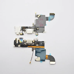 Шлейф Apple iPhone 6S з білим роз'ємом живлення HF High Copy