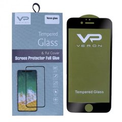 Защитное стекло Veron Full Glue для iPhone 6/6s Black