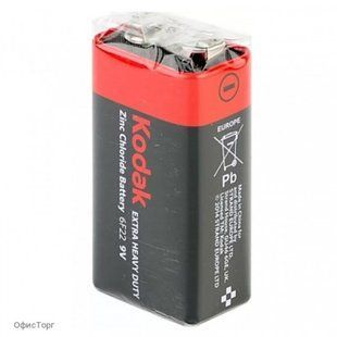 Батарейка Kodak Heavy Duty Zinc 6F22 9V Крона
