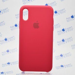 Чохол накладка Silicon Case for iPhone X / iPhone XS 5,8" Rose red