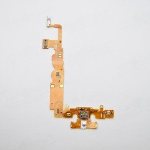 Шлейф LG P710/P713 с разъемом зарядки, кнопкой включения, кнопкой HOME и микрофоном HC
