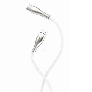 Кабель ANSTY ST-006 Type-C Nylon 3A 1M Белый