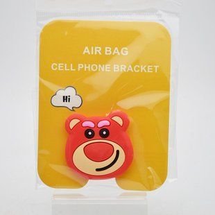 Универсальный держатель для телефона PopSocket Self Adhesive Smiling Face Bear