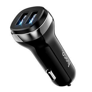 Автозарядка Hoco Z40 Superior Dual USB (5V 2.4A) Black