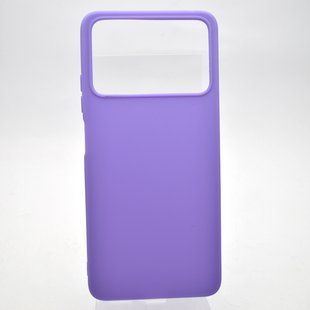 Чехол силиконовый защитный Candy для Xiaomi Poco X4 Pro 5G Фиолетовый