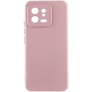 Чохол накладка Silicon Case Full Camera Lakshmi для Xiaomi 13 Pink Sand