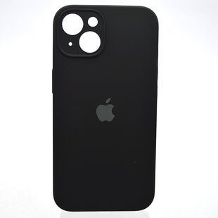 Силиконовый чехол накладка Silicon Case Full Camera для iPhone 13 Black