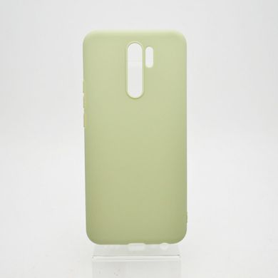 Чохол накладка Silicon Case Full Cover для Xiaomi Redmi 9 Green/Салатовий