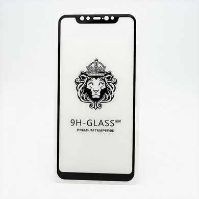 Защитное стекло Full Screen Full Glue 2.5D for Xiaomi Mi8 (0.33mm) Black тех. пакет