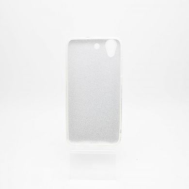 Чехол силиконовый с блестками TWINS для Huawei Y6-II Silver
